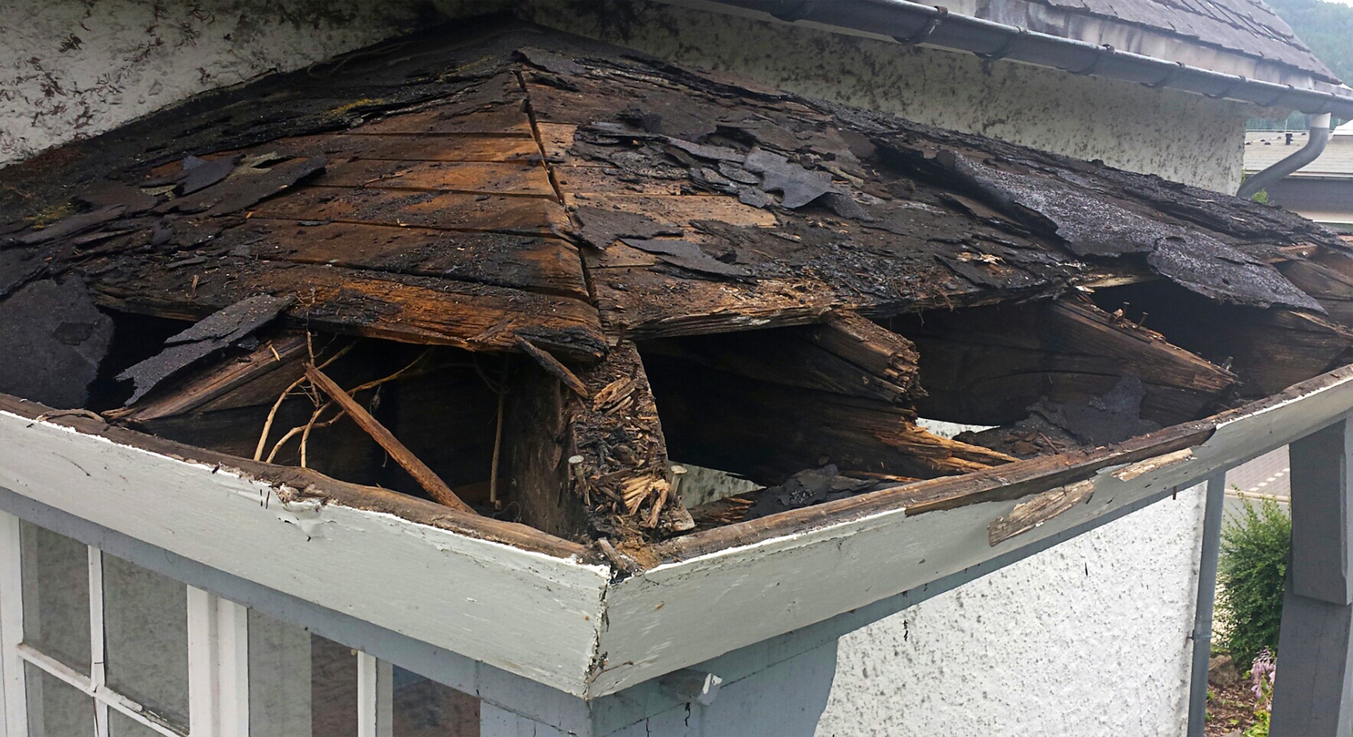 wood rot in Ontario, Canada
